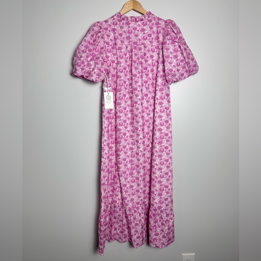 HYACINTH HOUSE
Pink and White Floral Mimi Midi Dress - Picture 8 of 12